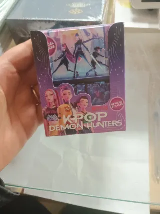 Box KPOP Demon Hunters Stickers Ufficiale