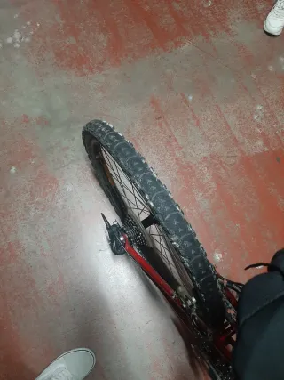 Bicicleta de Montaña Roja