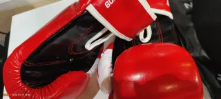 Guantes de Boxeo Infantil/Juvenil WOESAD Rojos