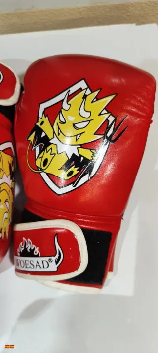 Guantes de Boxeo Infantil/Juvenil WOESAD Rojos