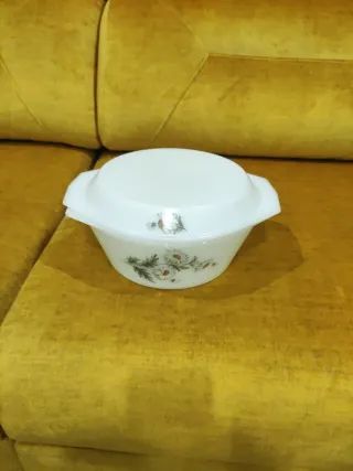 Fuente de horno Arcopal margaritas