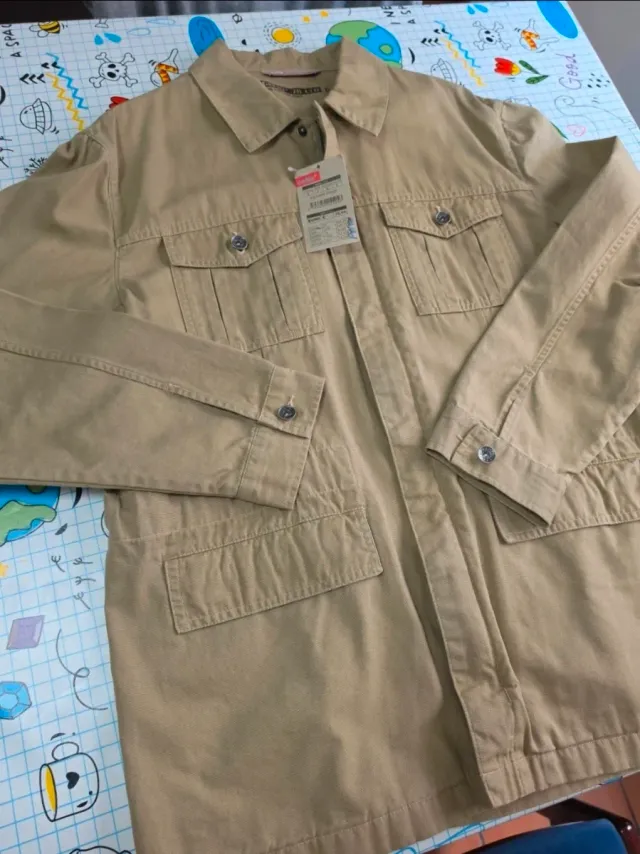 Cazadora Celio Hombre Talla L Beige