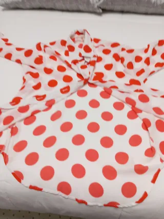 Camisa lunares rojos talla 38