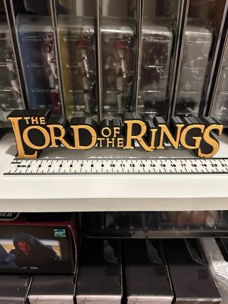 Logotipo 3D O Senhor dos Anéis