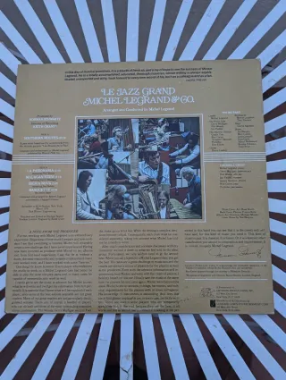 Vinilo Jazz Michel Legrand Le Jazz Grand & Co.