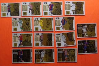 LOTE COMPLETO 15 EXTRA GOLD LIGA ESTE 25-26