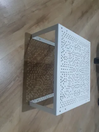 Estante organizador metal blanco Ikea 32x28x16