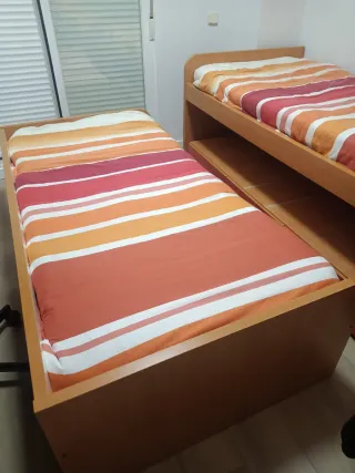 Cama nido con 3 cajones bastantes amplios