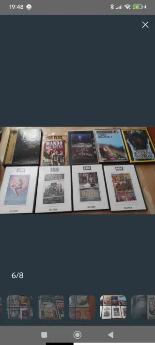 Lote de DVDs de Cine Variado