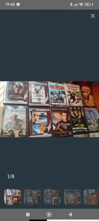 Lote de DVDs de Cine Variado