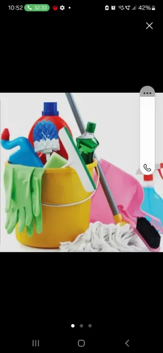 Busco trabajo de limpieza