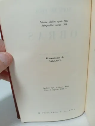 Lope de Vega. Obras. Editorial Vergara