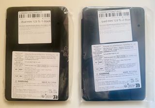 2 Fundas iPad Mini Nuevas (Negra y Azul)