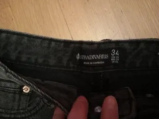 Vaquero corto mujer Stradivarius