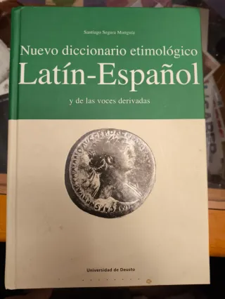 Nuevo diccionario Etimológico Latín Español