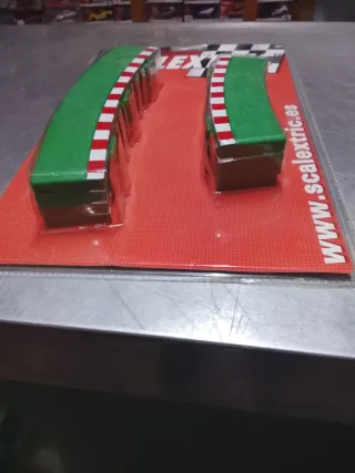 Scalextric Curva Exterior R3 Bordes Planos