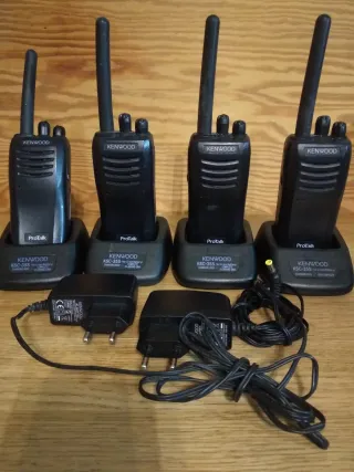 Pack 4 Walkie Talkie Kenwood Protalk 3501E UHF