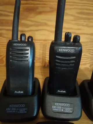 Pack 4 Walkie Talkie Kenwood Protalk 3501E UHF