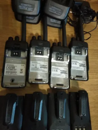 Pack 4 Walkie Talkie Kenwood Protalk 3501E UHF