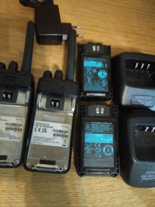 Pack 2Walkie Talkie Kenwood Protalk 3501E UHF