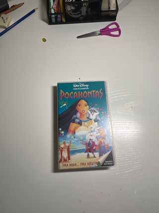 VHS Pocahontas Disney Clásicos Español