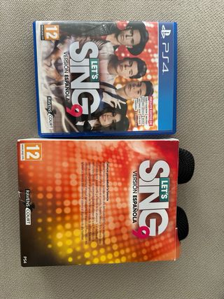 Let's Sing 9 PS4 + 2 Micrófonos
