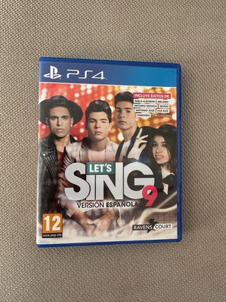 Let's Sing 9 PS4 + 2 Micrófonos