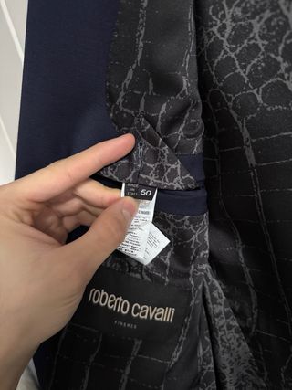 Giacca Roberto Cavalli Blu Scuro
