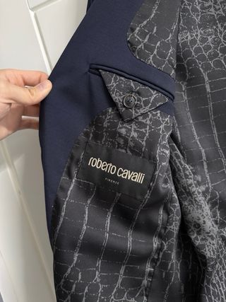 Giacca Roberto Cavalli Blu Scuro