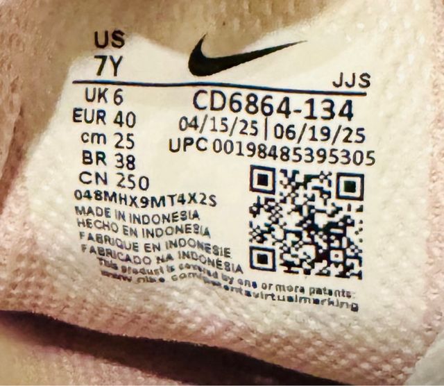 Nike Air Max 90 Cuero Blancas y Rosa Talla 40