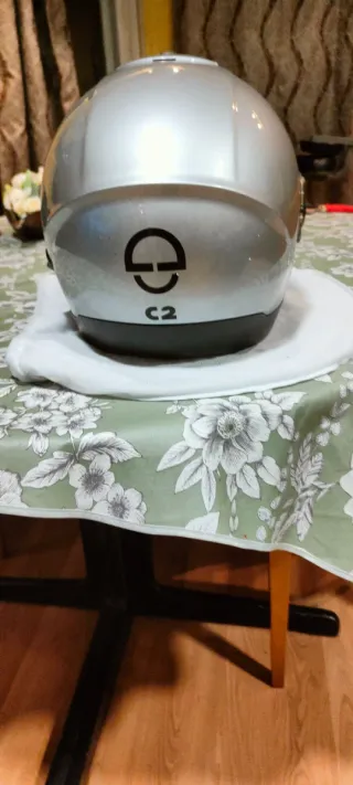 Casco Moto Integral Schuberth C2 Plata Talla M