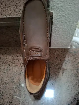 Zapato náutico marrón