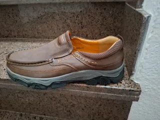 Zapato náutico marrón