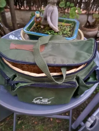 Borsa da pesca verde