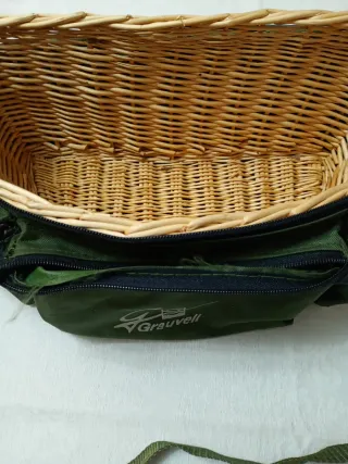 Borsa da pesca verde