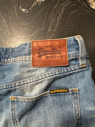 Pantalón corto vaquero Superdry