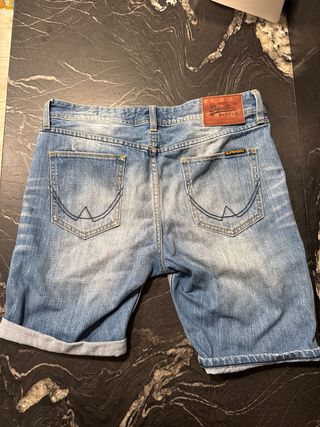 Pantalón corto vaquero Superdry