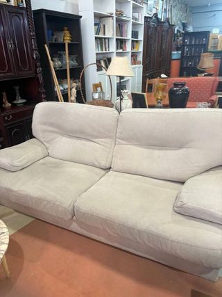 SOFÁ DE 3 PLAZAS BEIGE