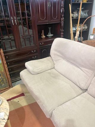 SOFÁ DE 3 PLAZAS BEIGE