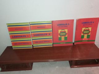 AÑOS 80 EGB . LOTE 4 LIBROS LENGUAJE