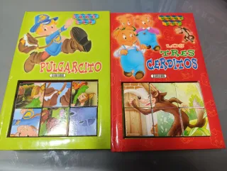 Libros y Puzzles Infantiles Cuentos Unisex
