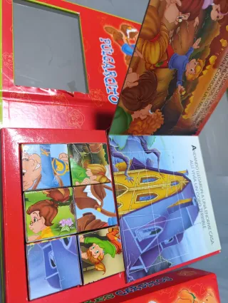 Libros y Puzzles Infantiles Cuentos Unisex