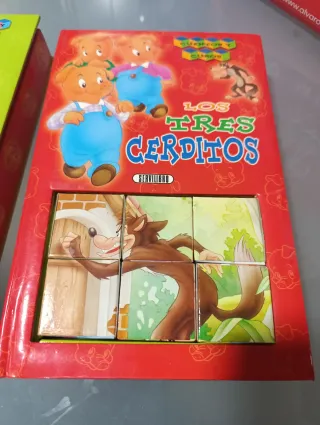 Libros y Puzzles Infantiles Cuentos Unisex