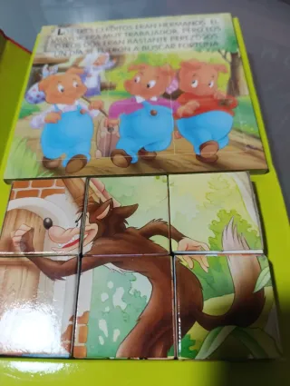 Libros y Puzzles Infantiles Cuentos Unisex