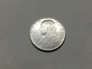 Bonita Moneda Vaticano 100 Liras 1955