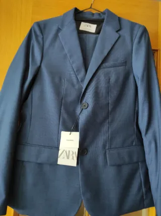 Traje Zara azul niño 13-14 años nuevo