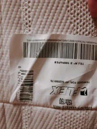 Colchón Flex Visco 150x190,siempre usado protector