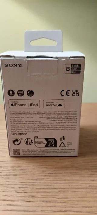 Altavoz bluetooth Sony XB100