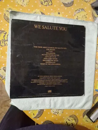 Vinilo AC/DC For Those About To Rock Español