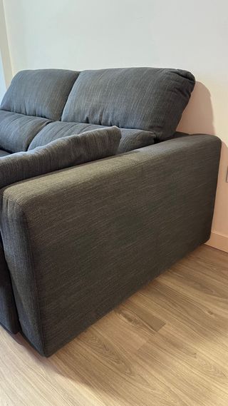 Sofá Ikea Eskilstuna 2 plazas gris antracita